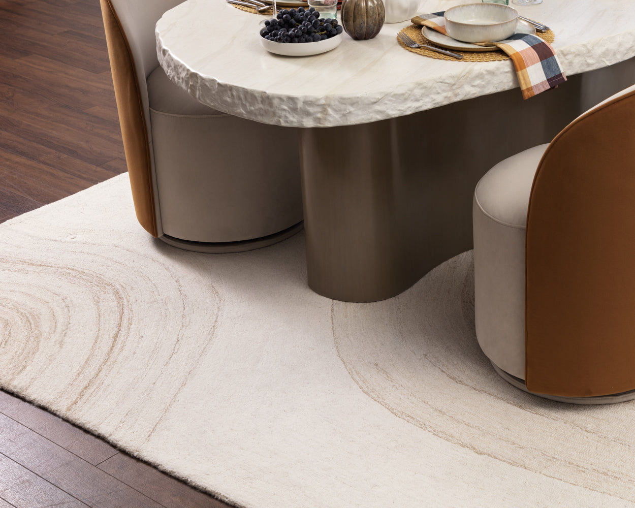 Sanibel Hand-Tufted Rug - IVory / Beige