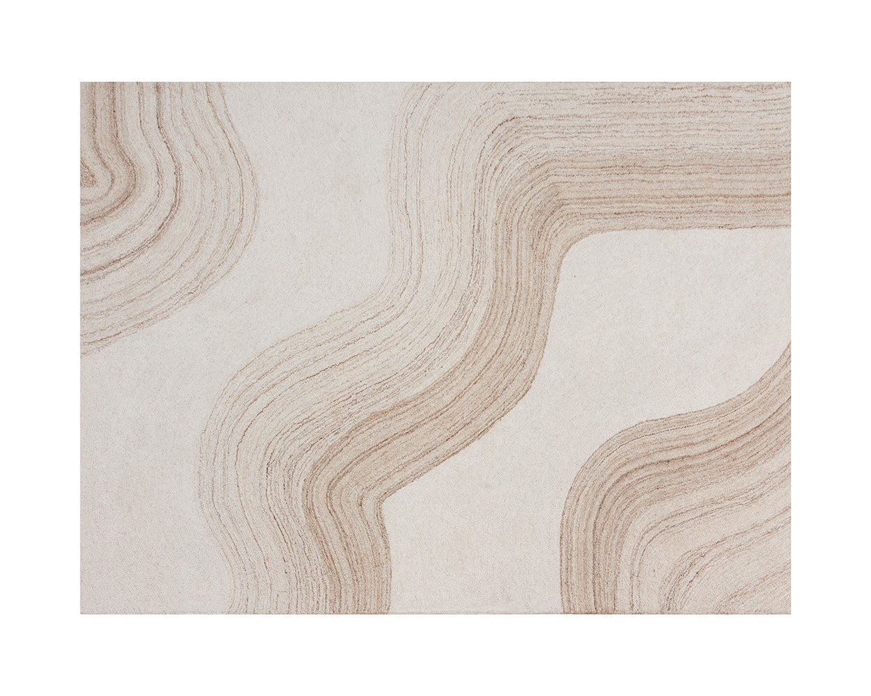 Sanibel Hand-Tufted Rug - IVory / Beige