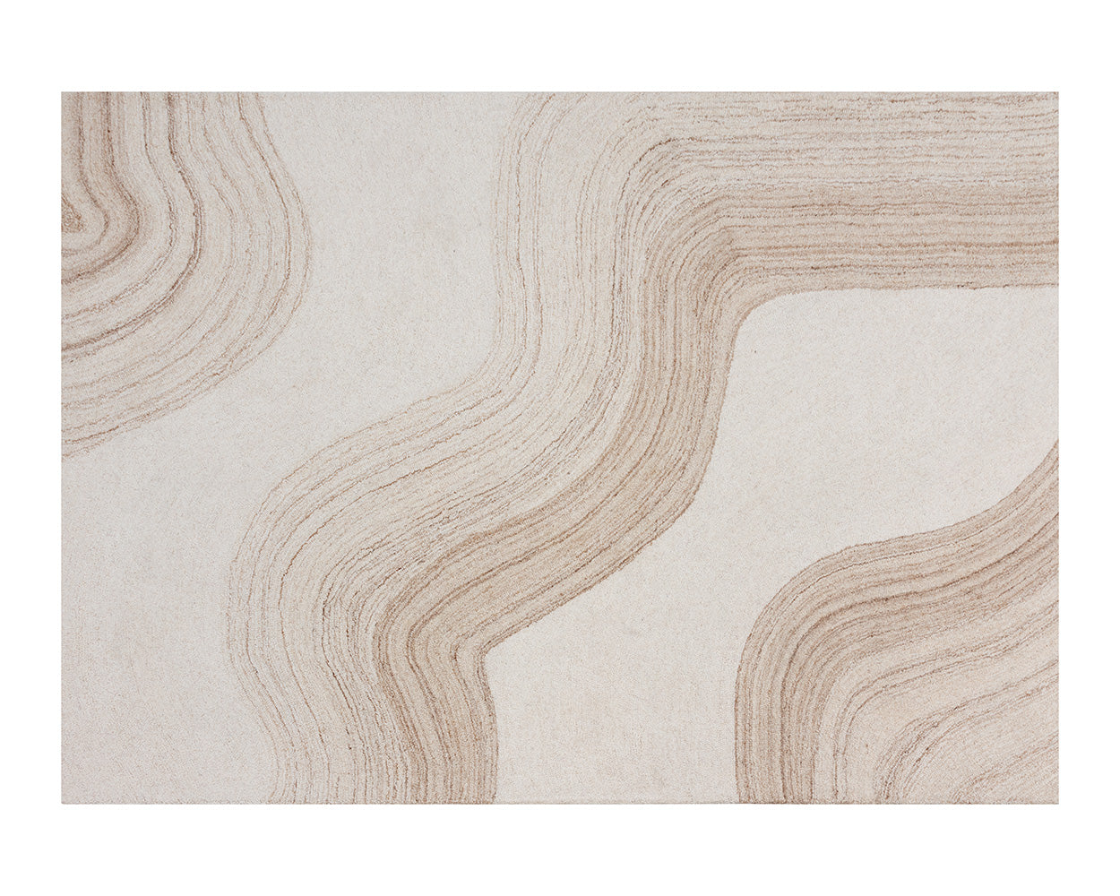 Sanibel Hand-Tufted Rug - IVory / Beige