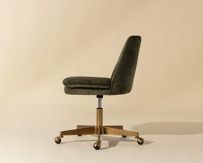 Berget Office Chair - Bergen Olive