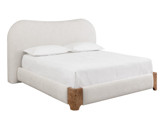 Knowles Bed - King - Eclipse White