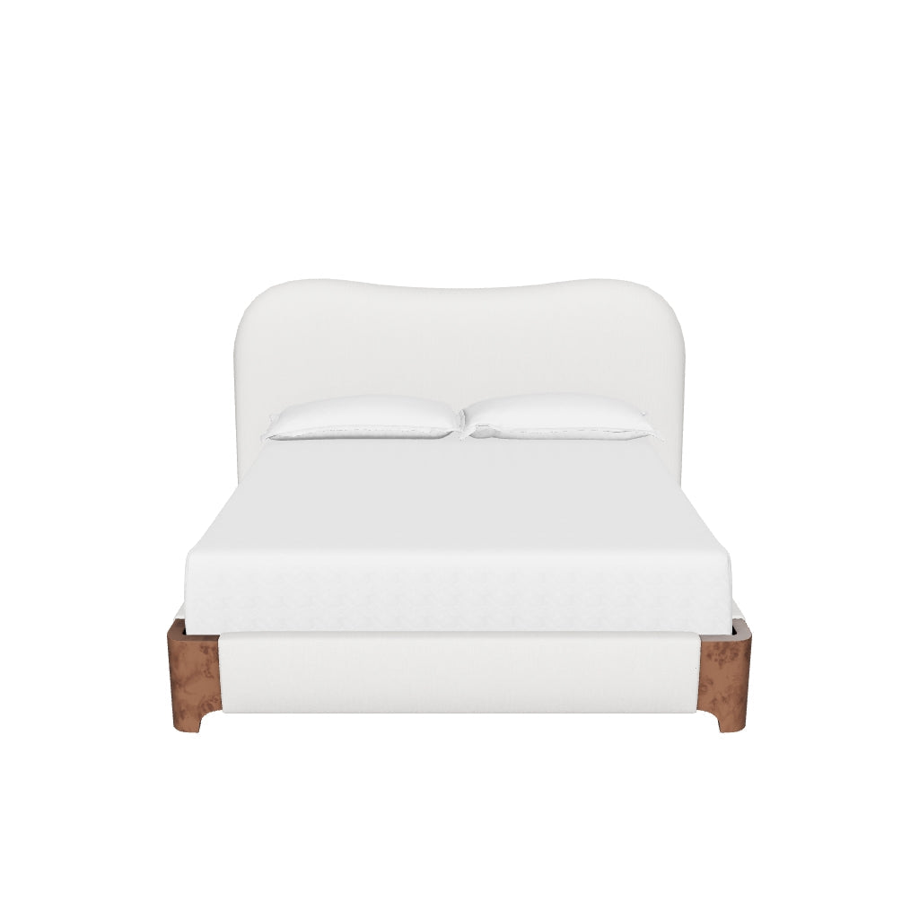 Knowles Bed - King - Eclipse White