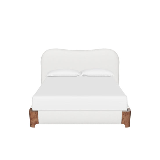 Knowles Bed - King - Eclipse White