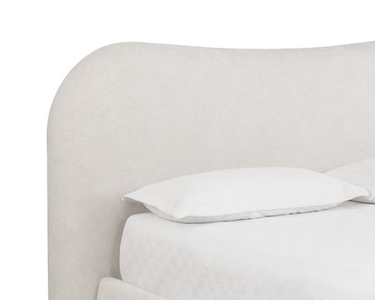 Knowles Bed - King - Eclipse White