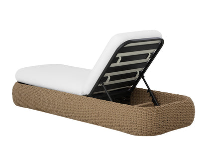Barcelona Lounger - Natural - Stinson White