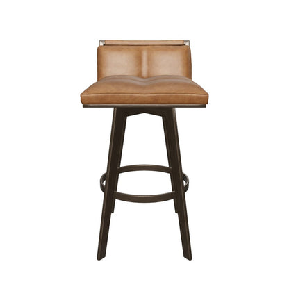 Arizona Swivel Barstool - Milliken Cognac