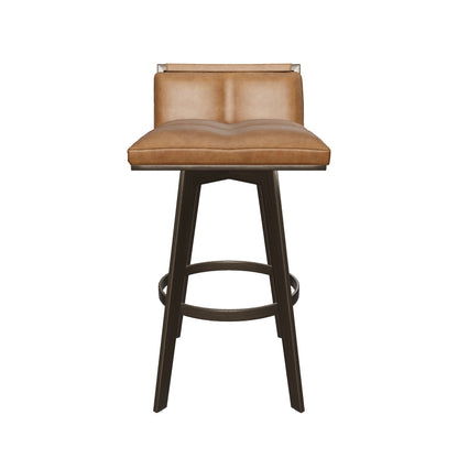 Arizona Swivel Barstool - Milliken Cognac