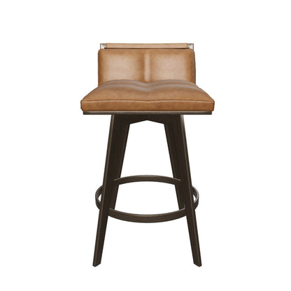 Arizona Swivel Counter Stool - Milliken Cognac