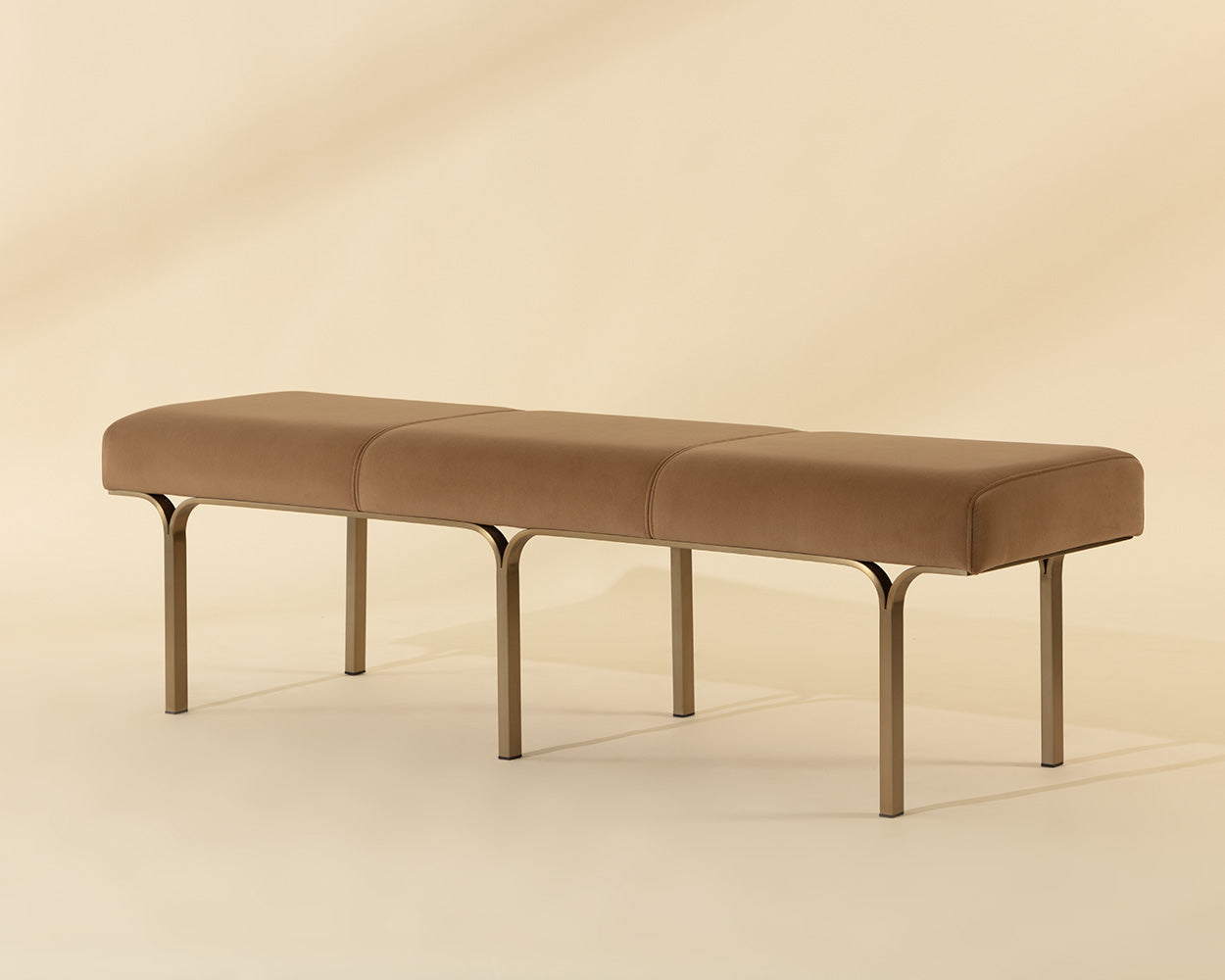 Nuvella Bench - Kona Camel
