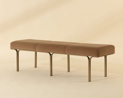 Nuvella Bench - Kona Camel