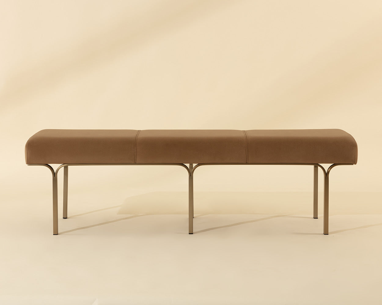 Nuvella Bench - Kona Camel