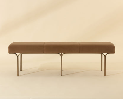 Nuvella Bench - Kona Camel