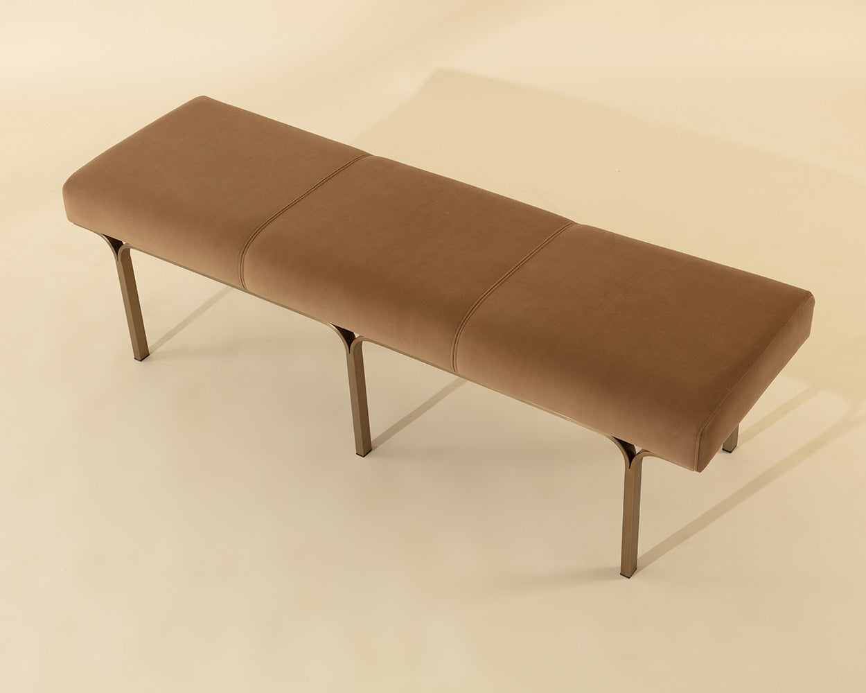 Nuvella Bench - Kona Camel