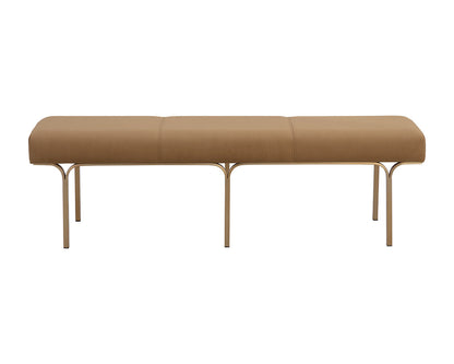 Nuvella Bench - Kona Camel