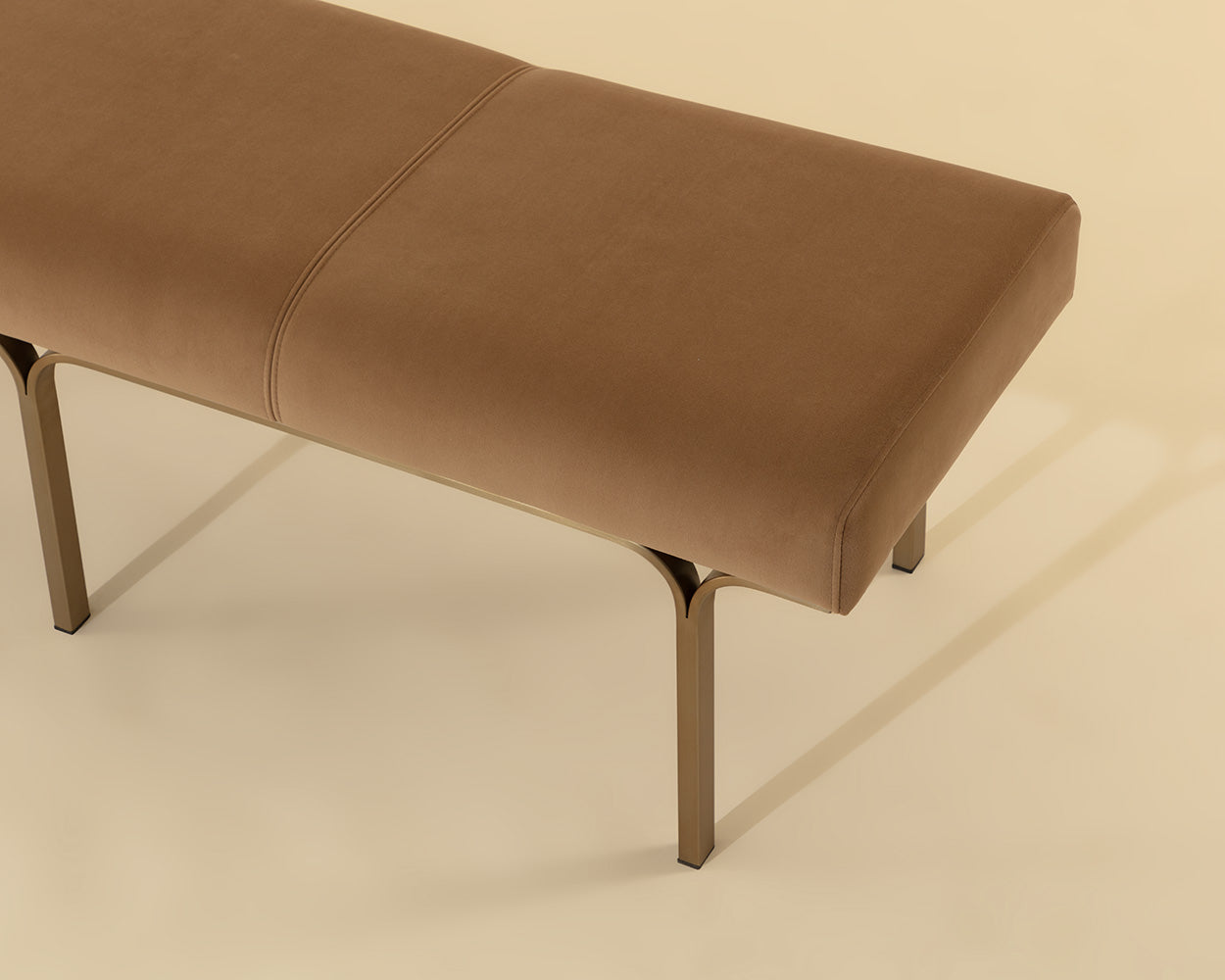 Nuvella Bench - Kona Camel