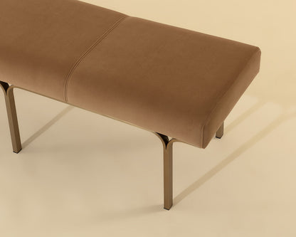 Nuvella Bench - Kona Camel