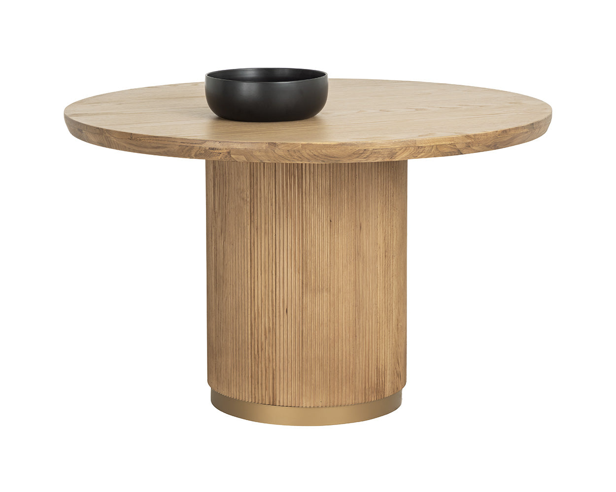 Kalla Dining Table - Round - Rustic Oak