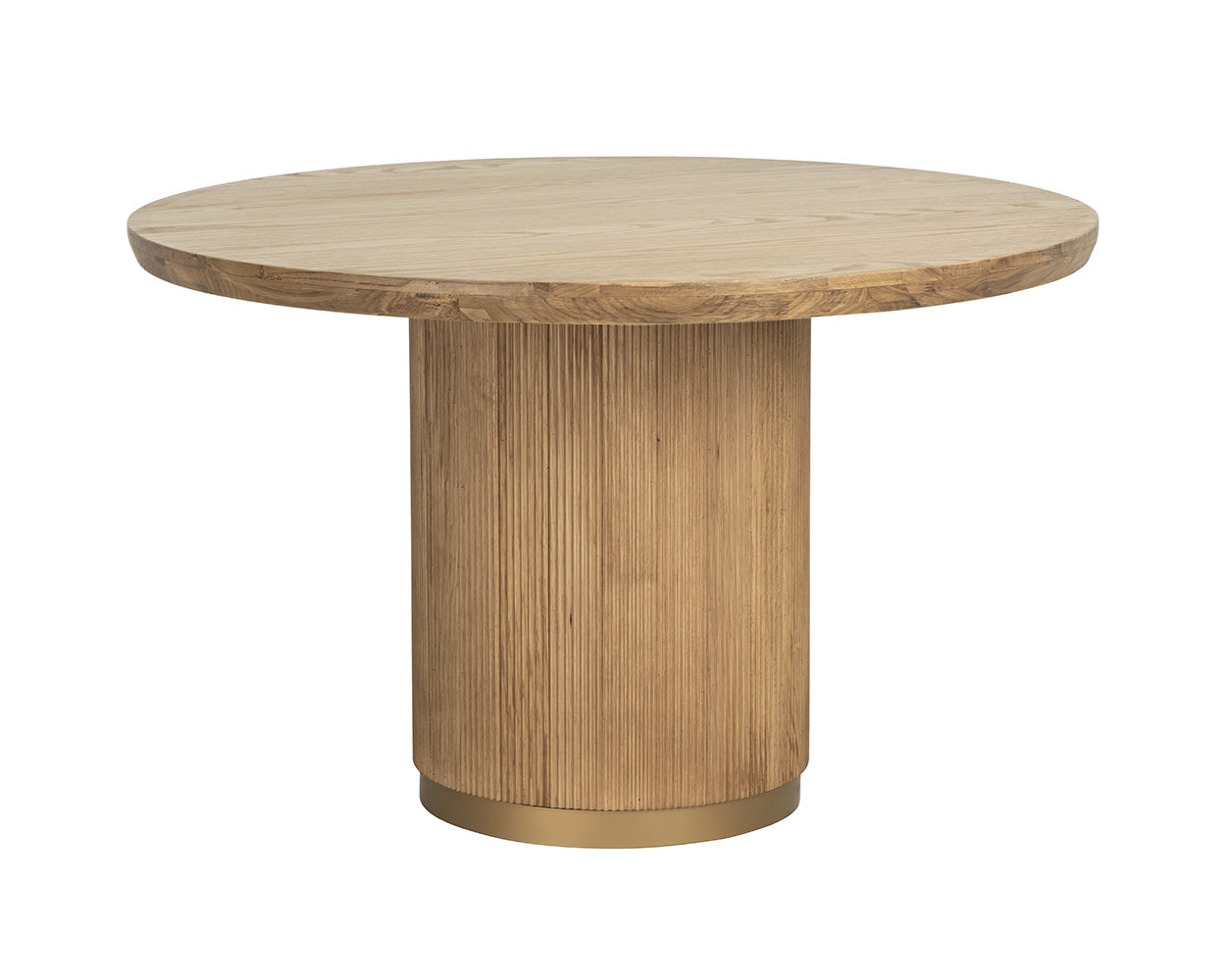 Kalla Dining Table - Round - Rustic Oak