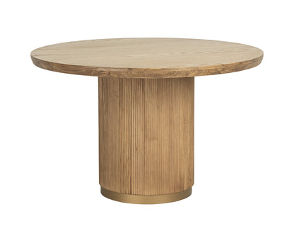Kalla Dining Table - Round - Rustic Oak