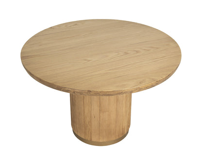 Kalla Dining Table - Round - Rustic Oak