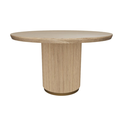 Kalla Dining Table - Round - Rustic Oak