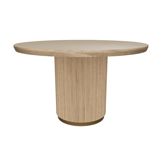 Kalla Dining Table - Round - Rustic Oak