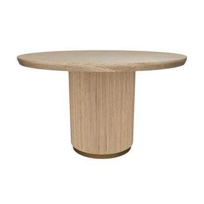 Kalla Dining Table - Round - Rustic Oak