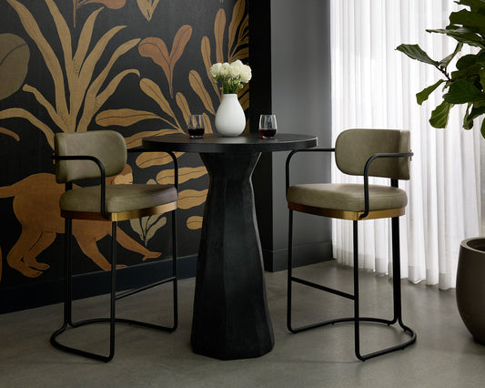 Kliff Bar Table - Black