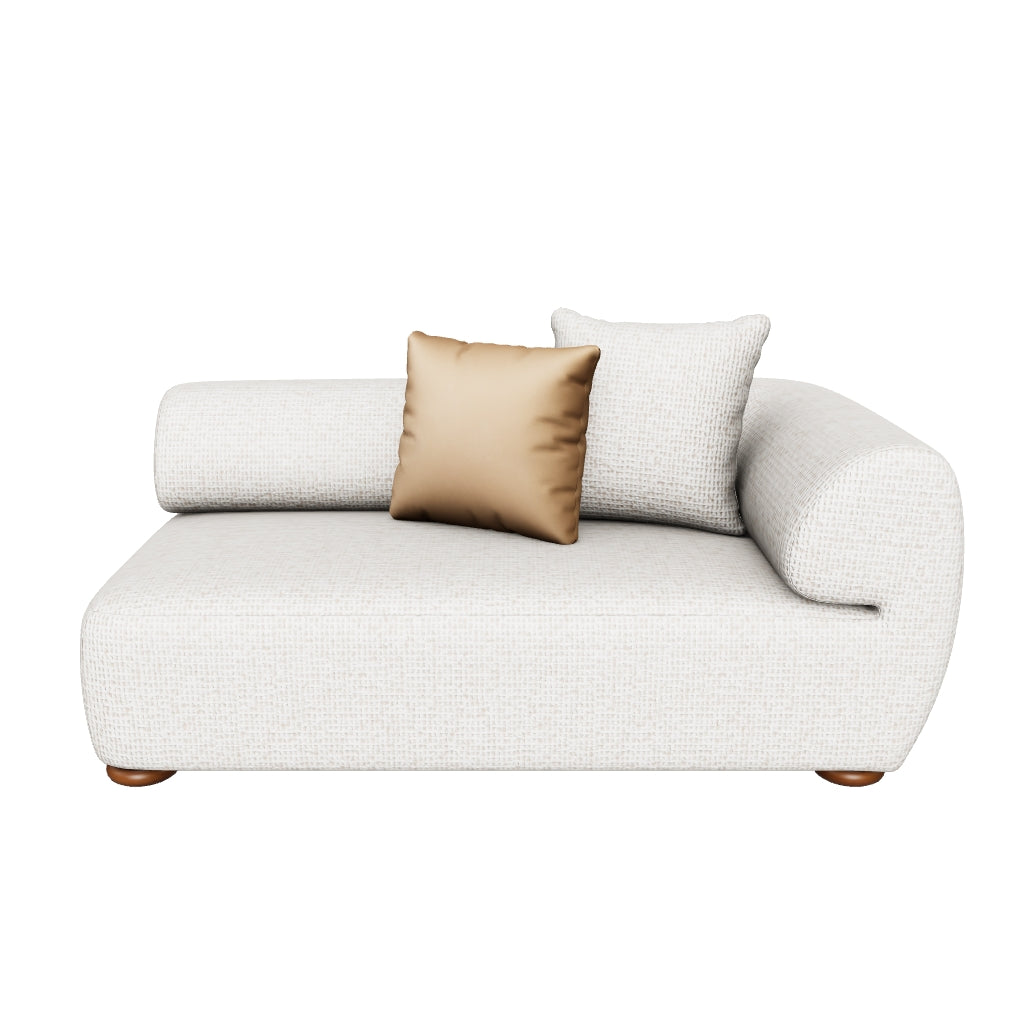 Henriette Modular Sofa - RAF - Noah Ecru / Kona Camel