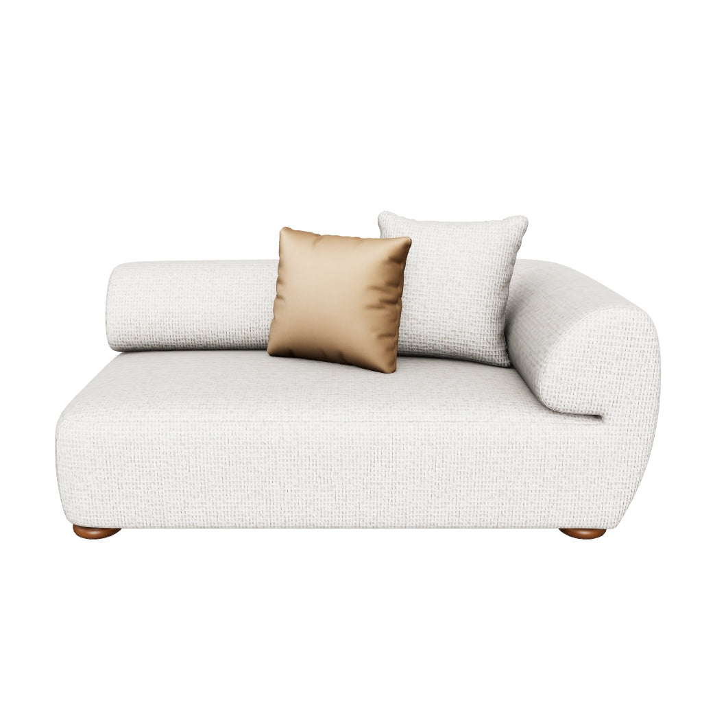 Henriette Modular Sofa - RAF - Noah Ecru / Kona Camel