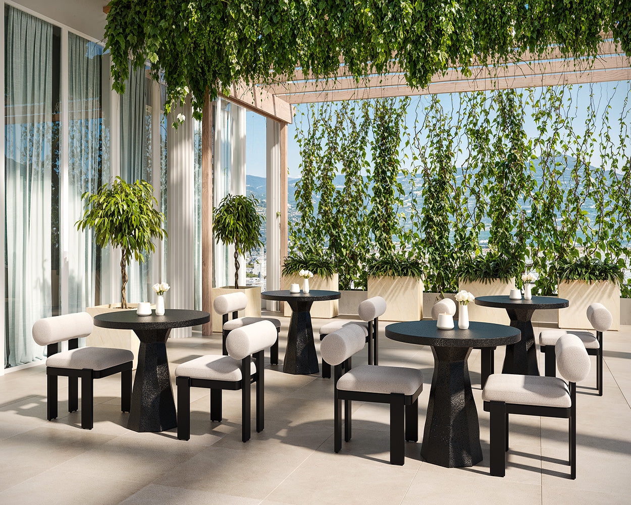 Kliff Bistro Table - Black