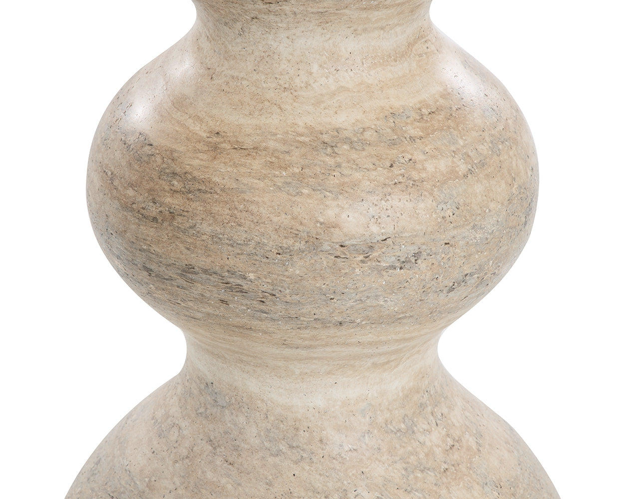 Raul Bistro Table - Travertine Look - Dune