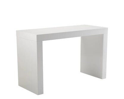 Faro Counter Table - High Gloss White